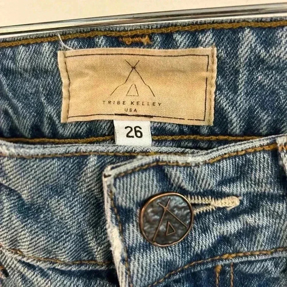 Tribe Kelley Going Coast two toned Jeans size 26 - Picture 6 of 11